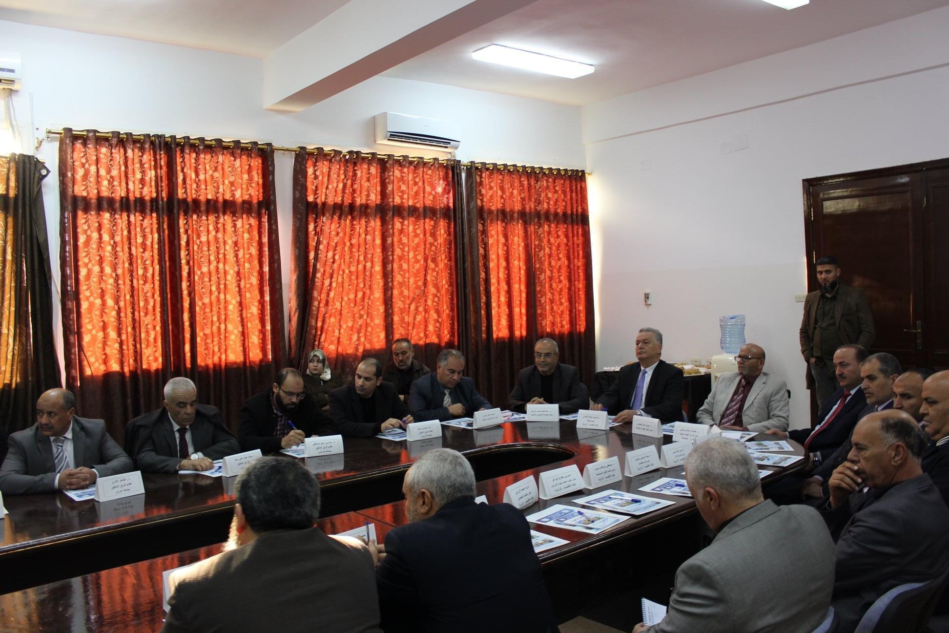 زيارة فريق التدقيق بمركز ضمان جودة واعتماد المؤسسات التعليمية والتدريبية في ليبيا لجامعة الزاوية