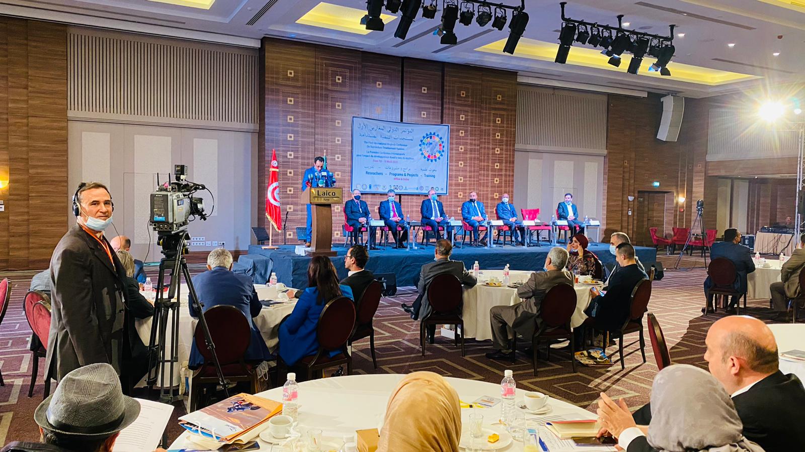 افتتاح فعاليات المؤتمر العلمي المغاربي الاول لمستجدات التنمية المستدامة